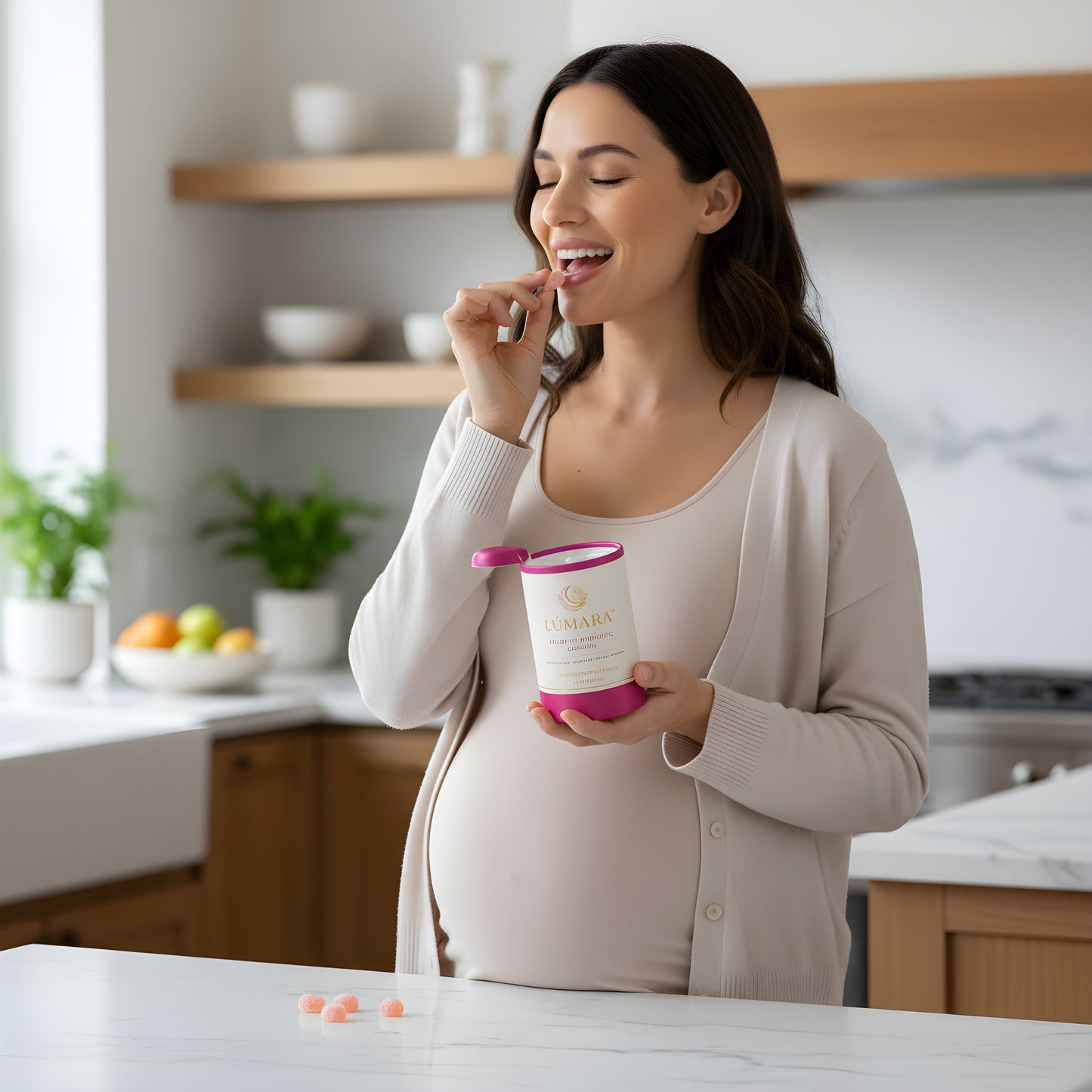 LÚMARA™ Au Naturel Prenatal Probiotic Gummies