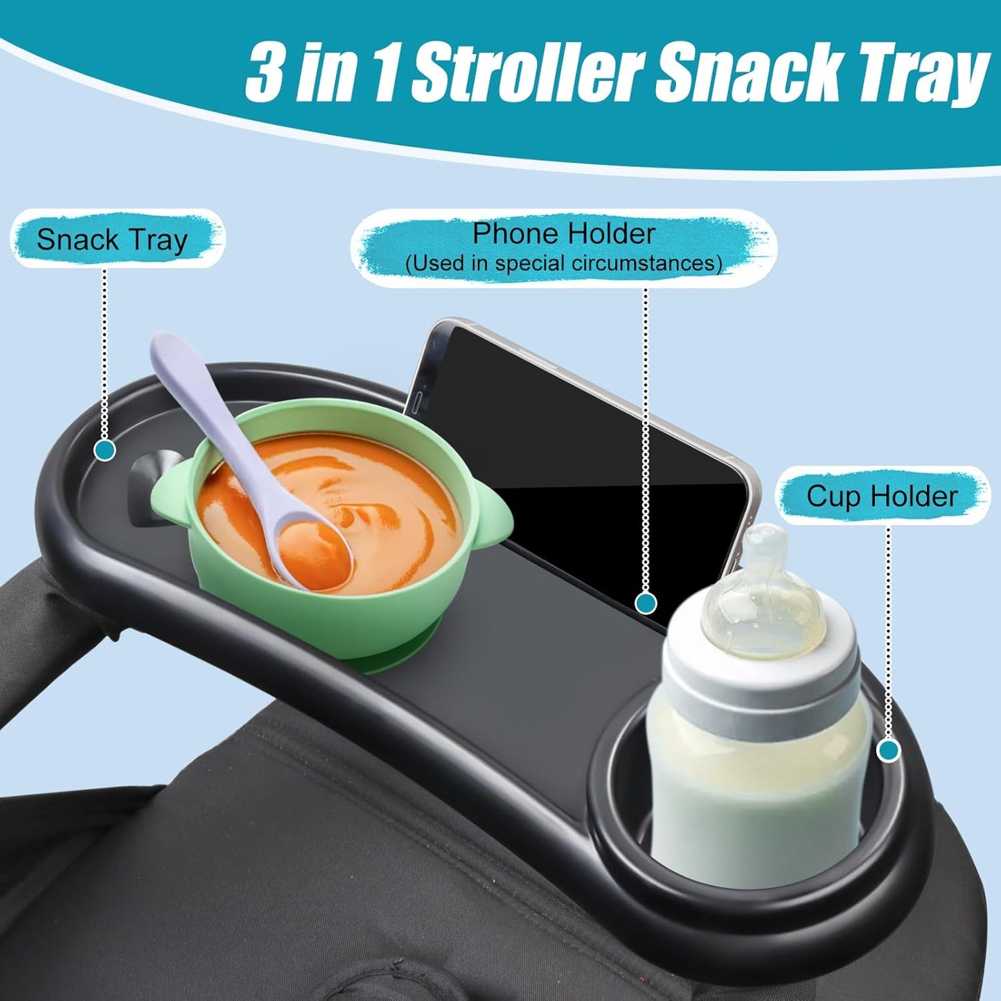 Removable ™ 3-in-1 Stroller Table