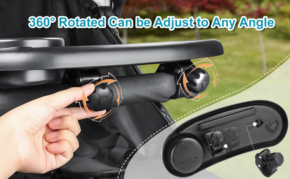 Removable ™ 3-in-1 Stroller Table
