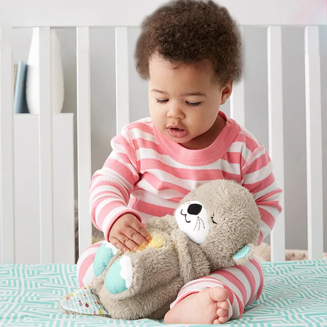 Baby Sleep™ Plush Musical Otter Toy