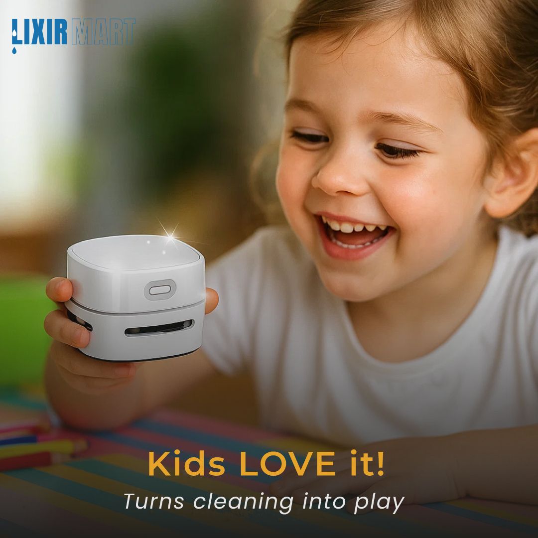 Kids & Adult i-Robot ™ Office Desk Dust Cleaner