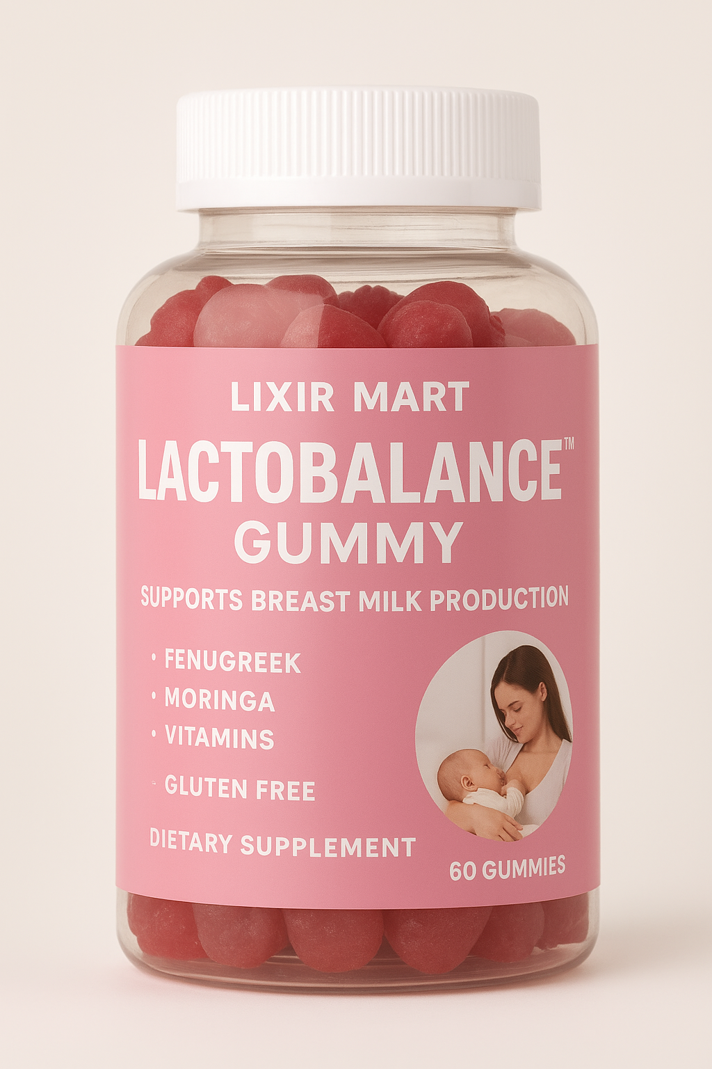 LactoBloom™ by Lixir Mart - Probiotic Gummy for Women’s Breast & Lactation Health