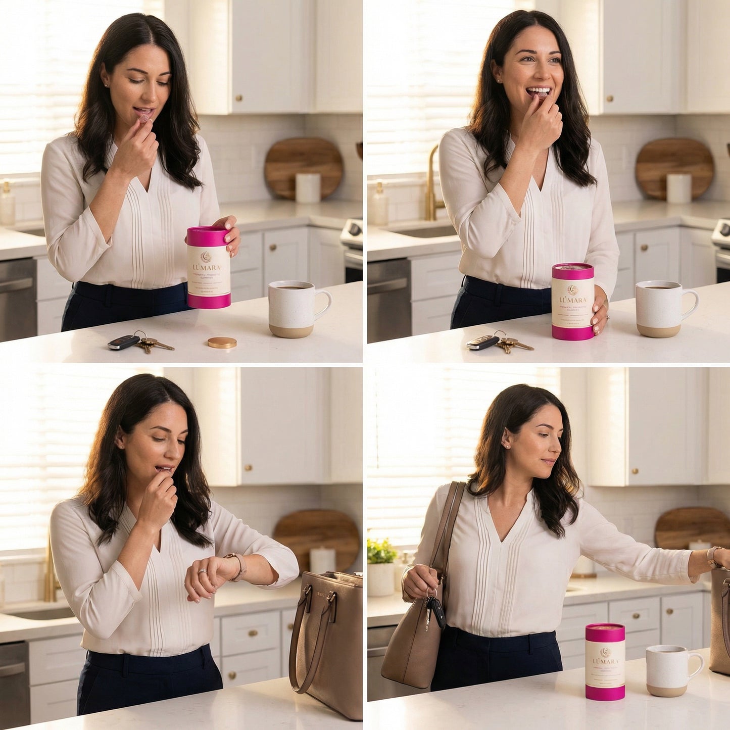 LÚMARA™ Au Naturel Prenatal Probiotic Gummies