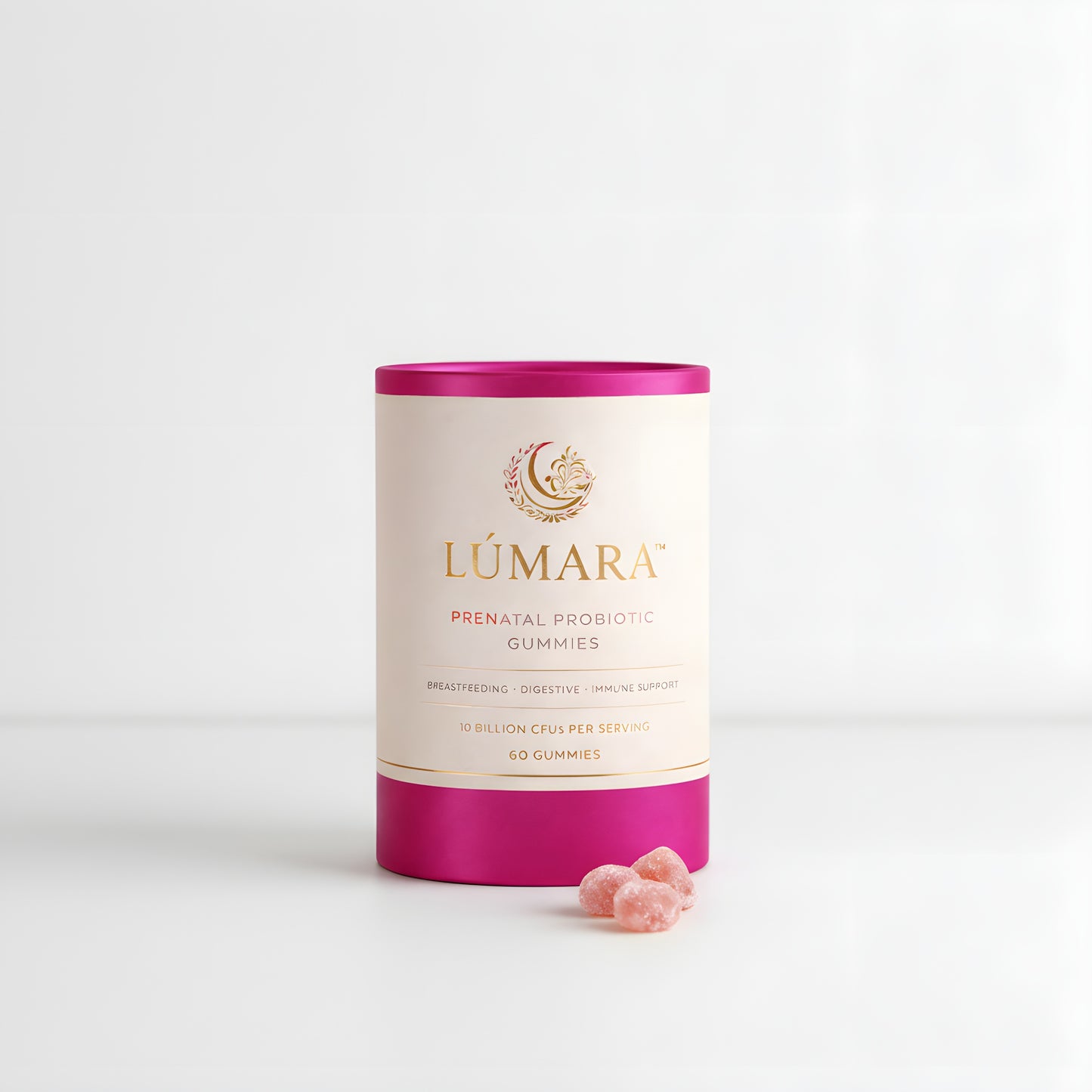 LÚMARA™ Au Naturel Prenatal Probiotic Gummies