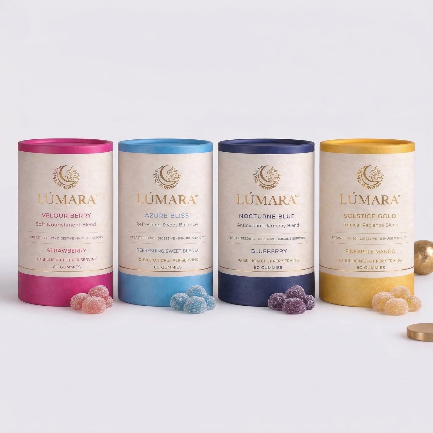 LÚMARA™ Au Naturel Prenatal Probiotic Gummies