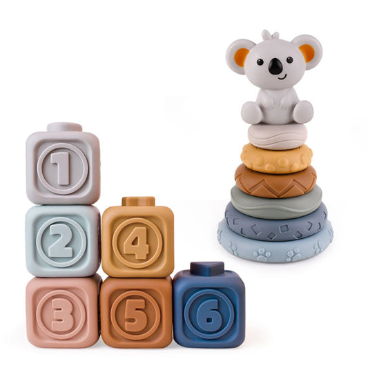 Baby Lixir ™  Montessori  Building Blocks Toys